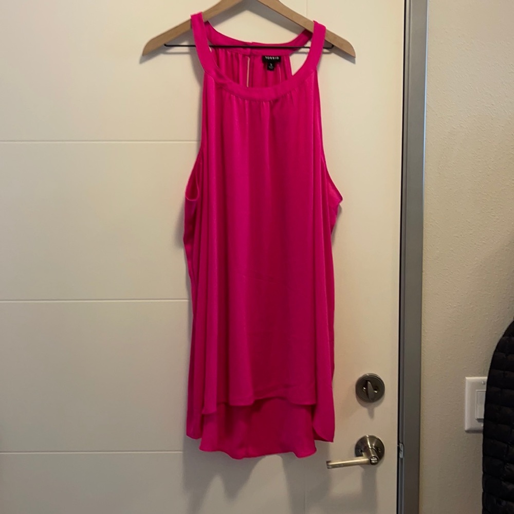 Torrid pink tank top
